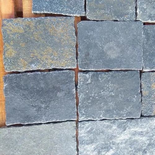 Indian Chittor Black Limestone Paver Stones