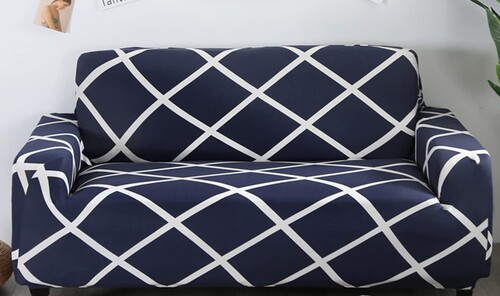 Universal Polyester Spandex Sofa Cover- 2 Seater