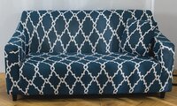 Universal Polyester Spandex Sofa Cover- 3 Seater