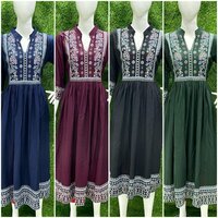 Mehak Purple Heavy Rayon Kurti