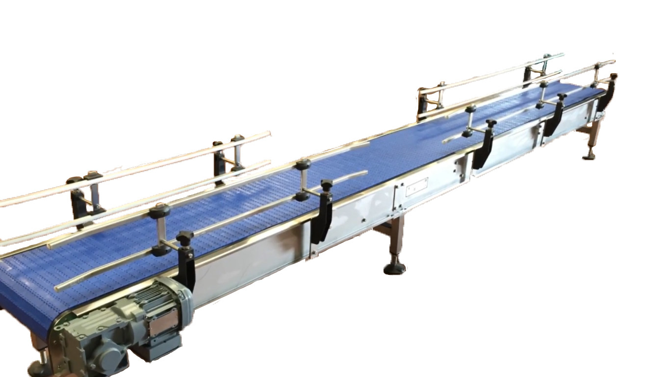 Modular Plastic Straight Conveyor (SS/MS/AL)