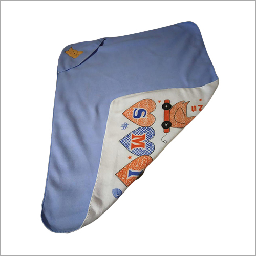 Hooded Baby Blankets - 100% Cotton, Full Size, Multicolor | Soft Material, Breathable, Non-Toxic, Whip Stitch Edges, Cozy Winter Essential