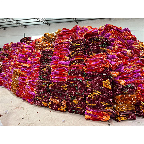 Printed Wool Blanket - Queen Size, Multicolor Whip Stitch Edge | Suitable for Home, Hotel, and Travel Use