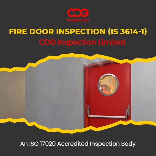 Fire Door Certification (is 3614 1 at 25000 00 INR in Gurugram Cdg