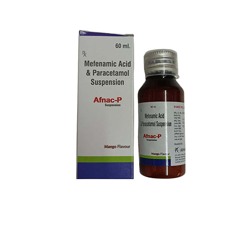 Mefenamic Acid And Paracetamol Suspension
