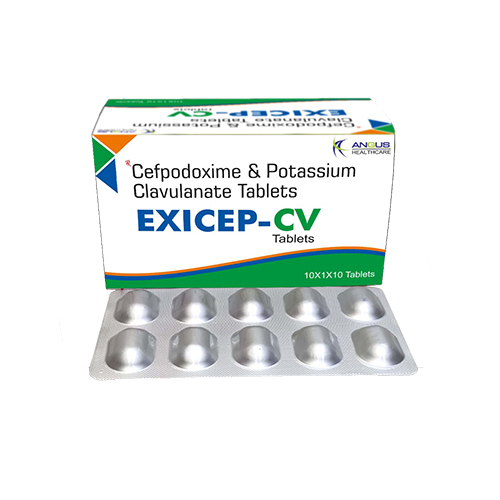 Cefpodoxime And Potassium Clavulanate Tablets General Medicines