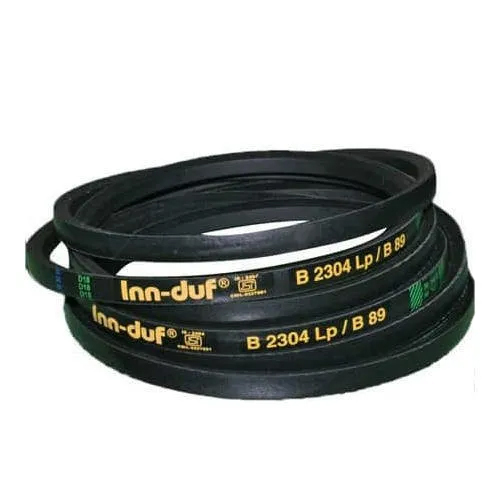 B Section V Belt - Rubber Material Various Sizes Available Black Color | Industrial and Automobile Usage