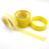 Ptfe Film Tape - Bopp Material, Yellow Color | Single Side Adhesive, Ideal For Masking Applications