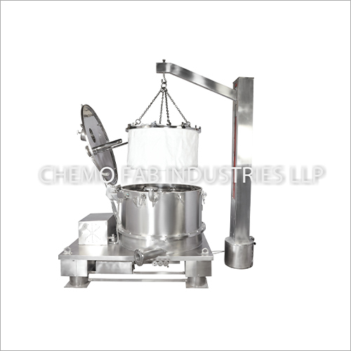 Lifting Bag Type Centrifuge Machine - Stainless Steel, High Speed | Simplified Discharge, Suitable for Hard and Slimy Cakes, Increased Production Efficiency