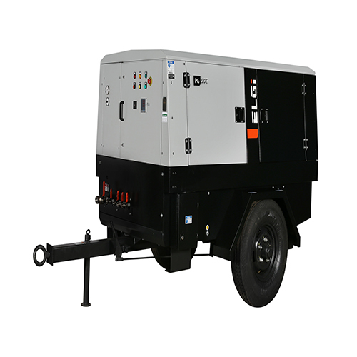 Electric Powered Trolley Mounted Air Compressor