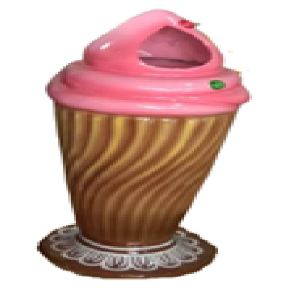 FRP ICE Cream Dustbin