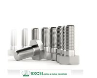 Stainless Steel Hex Bolts - High-Strength Fastening, Corrosion Resistant, Polished Finish, Hexagonal Head, Standardized Dimensions, Metric Threads