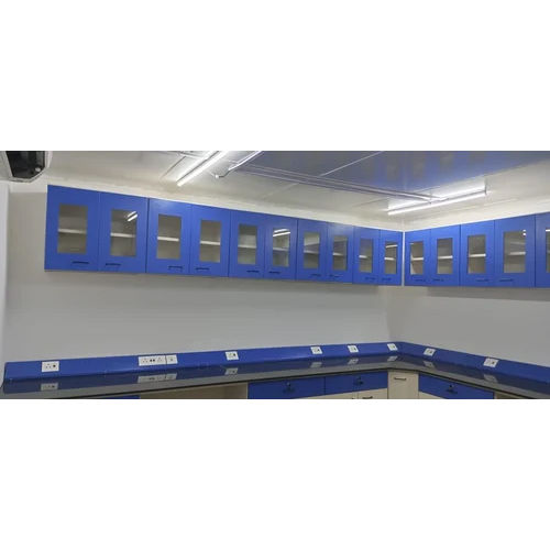 Blue Wall Storage Cabinets