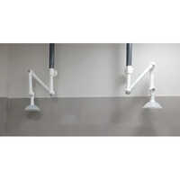 Lab Spot Extractor Fume Hood - Polypropylene, Semi-automatic, White Finish | Durable, Moisture Proof, Easy To Clean, Powder Coated