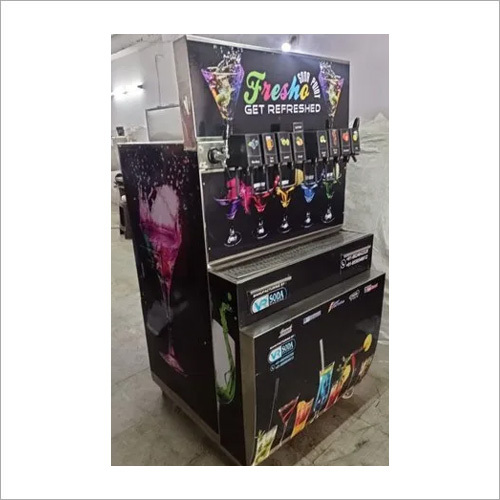 Multicolor 10 Valve Soda Fountain Dispenser