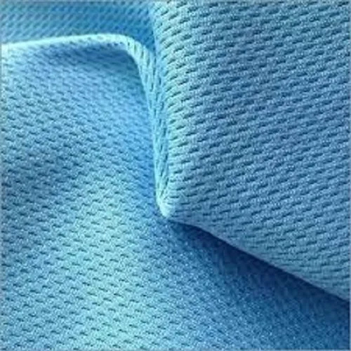 Blue Rice Knit Fabric