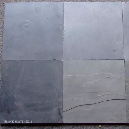 Black Slate Stone Paving