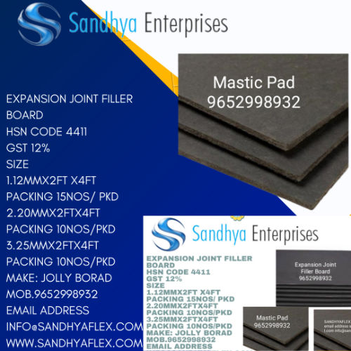 Expansion Joint Mastic Pad