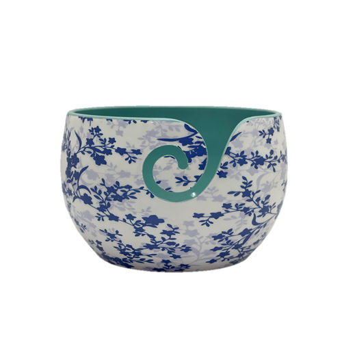 Aluminium Blue Leaf Yarn Bowl