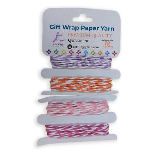 All Colour Gift Wrap Paper Yarn