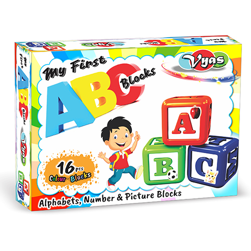 8 Pc Alphabet Block Big Box Age Group: 1-8 Years