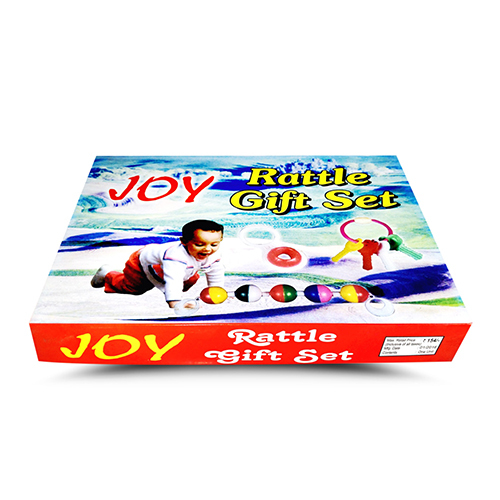 Round 12 Pc Red Joy Rattle