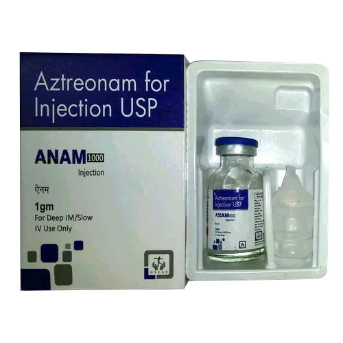 Aztreonam Injection USP 1gm