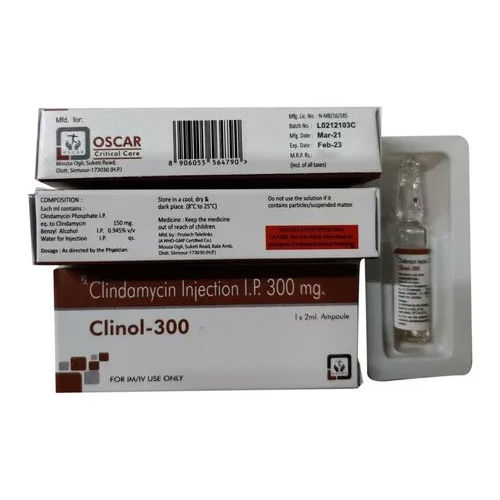 300mg Clindamycin Injection IP