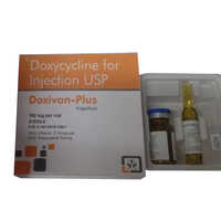 Doxycycline Injection Usp Suitable For: Adults