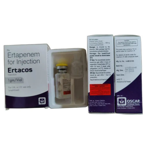 Ertapenem Injection Recommended For: Doctor