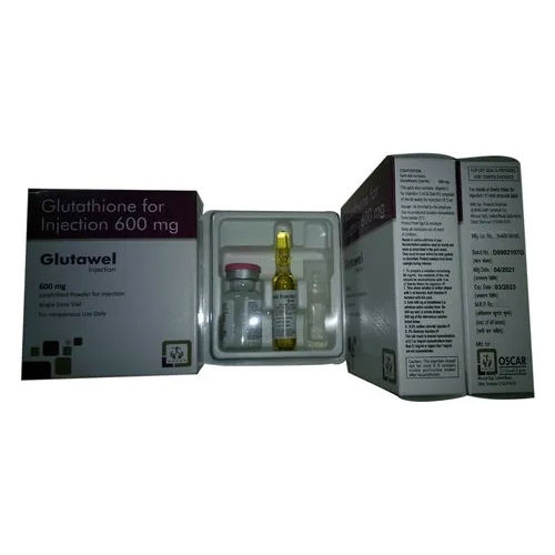 600Mg Glutathione Injection - Physical Form: Liquid