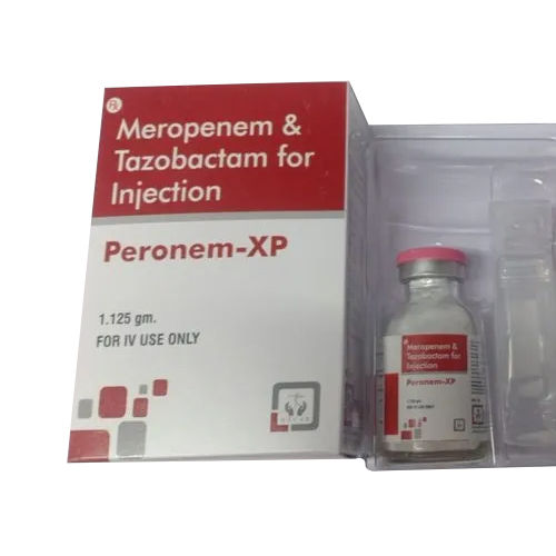 Meropenem And Tazobactam Injection - Physical Form: Liquid