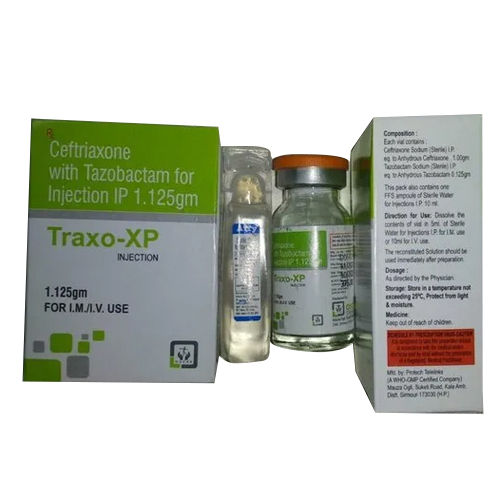 1.125gm Cefriaxone With Tazobactam Injection IP