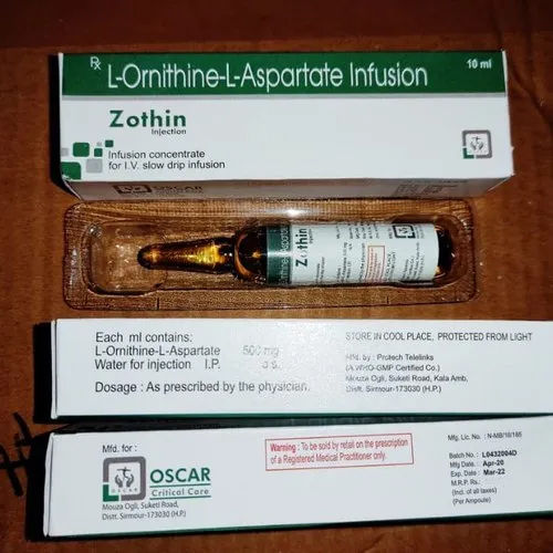 L-Ornithine L Aspartate Infusion Injection