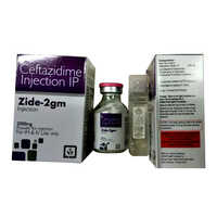 Ceftazidime Injection Ip - 2gm Vial With Sterile Water For Injection | Effective Antibiotic For Bacterial Infections, Recommended For Hospital Use