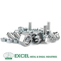 Nickel Alloy Fastener - Nickel Alloy, Various Diameters, Silver Color | High Load Capacity, Hex Drive, Heavy Duty, Durable, Corrosion Resistant, Precision Tolerance