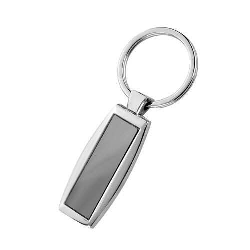 Long Rectangle Metal Keychain Kc 11 - Metals Type: Steel