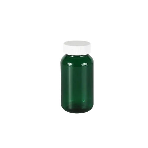 Green PET Tablet Bottle