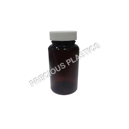 100Ml Black Pet Bottle - Material: Plastic