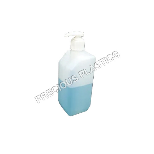 White 500Ml Hdpe Bottle With Dispenser Pump