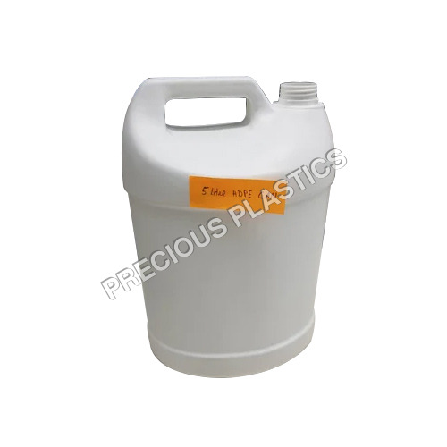 5Ltr Hdpe Can - Color: White