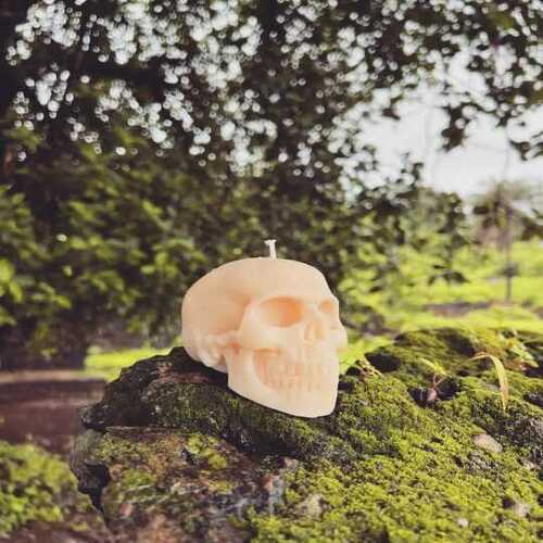 Skull Scented Candle