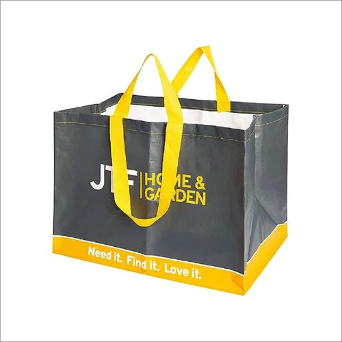 Black And Yellow 15 Kg Polypropylene Box Bag