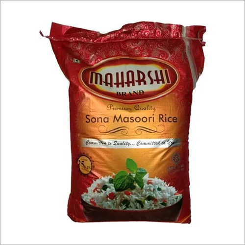 Printed Bopp Rice Bag
