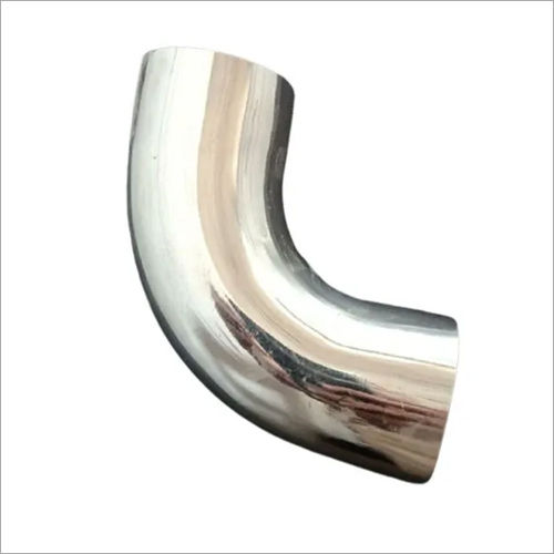 Silver 2 Inch Stainless Steel Elbow