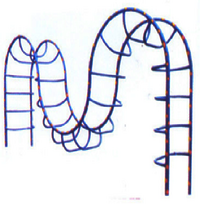 Outdoor Gym Snake Climber