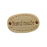 Handmade Wooden Button For Garments