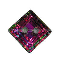 BT3769-RRB Rainbow Acrylic Button