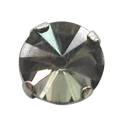 BQ1299 Acrylic Stone Button With Prong Base