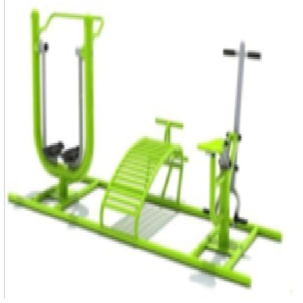 Outdoor Gym Air Walker Sit Up Board Rider